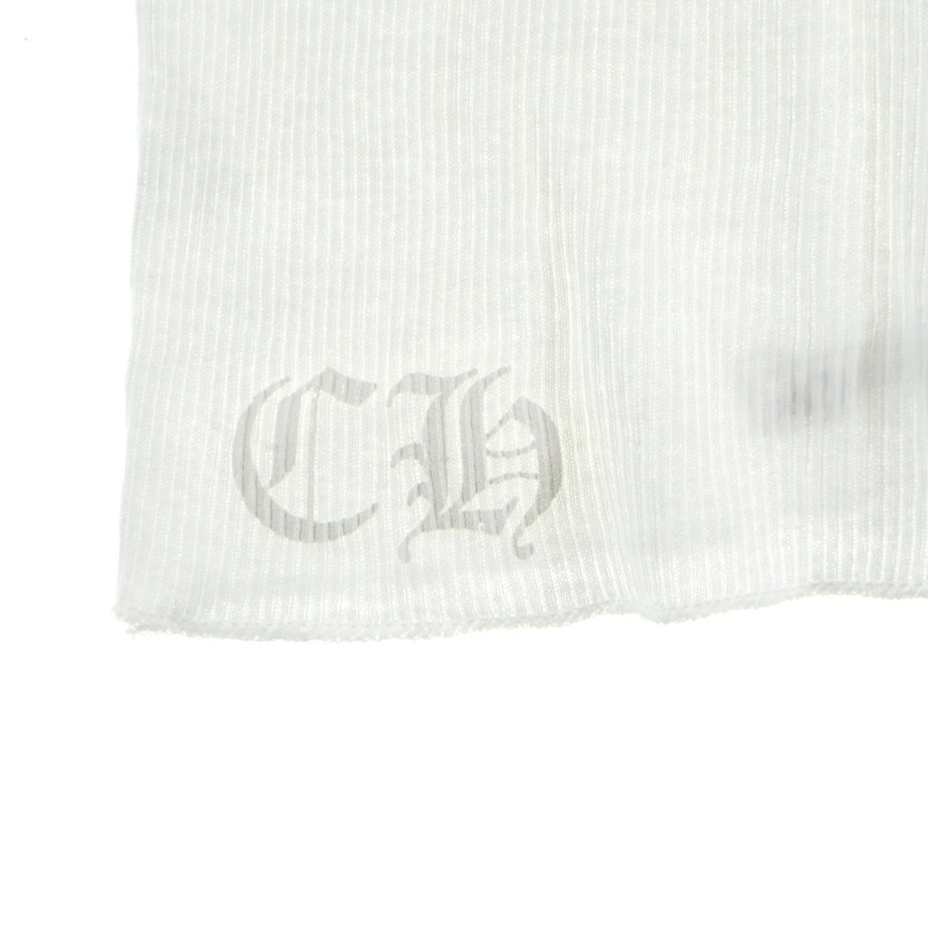CHROME HEARTS(クロムハーツ) RIB TANK リチャードスターク タンクトップ ノースリーブシャツ ホワイト