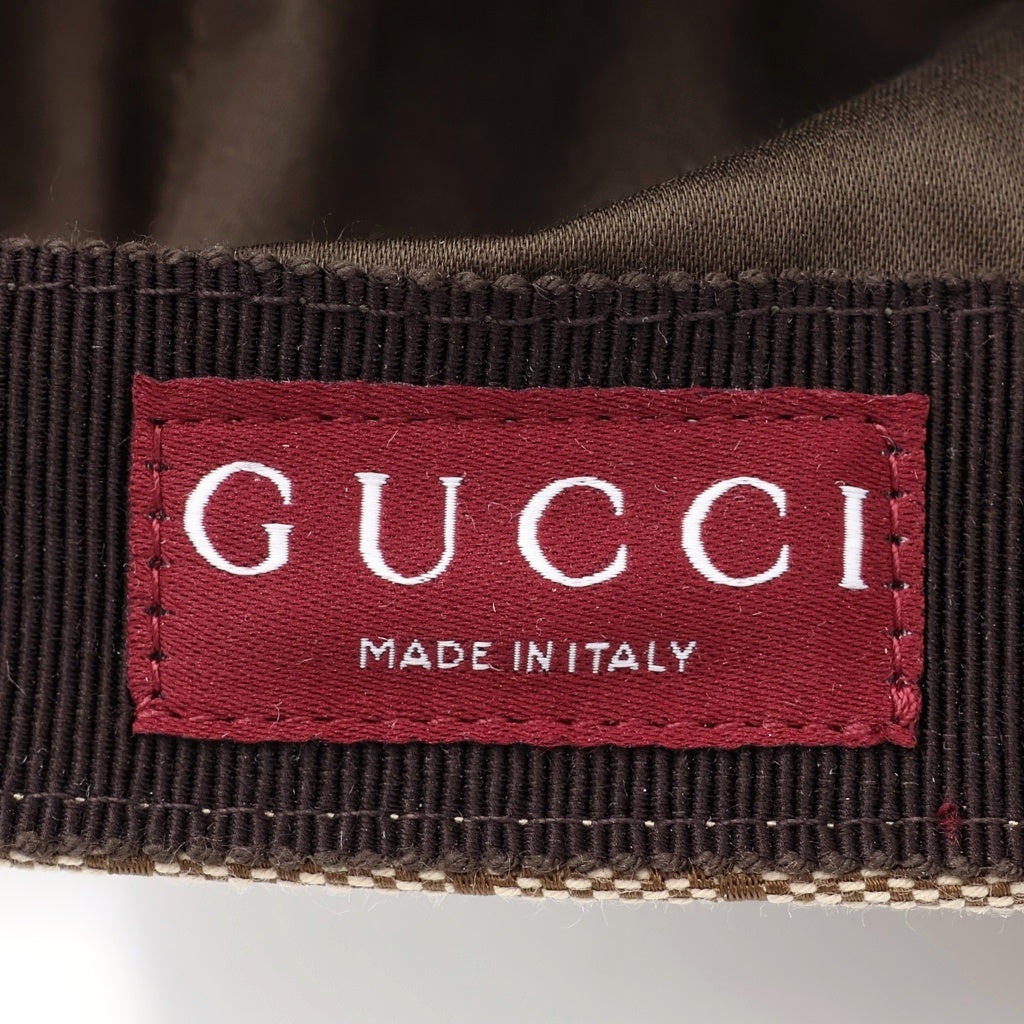 GUCCI(グッチ) 25SS ×Higuchi Yuko GG Canvas Cap ヒグチユウコ GGキャンバス ベースボールキャップ 帽子 ベージュ/ブルー 847862 3HBFT