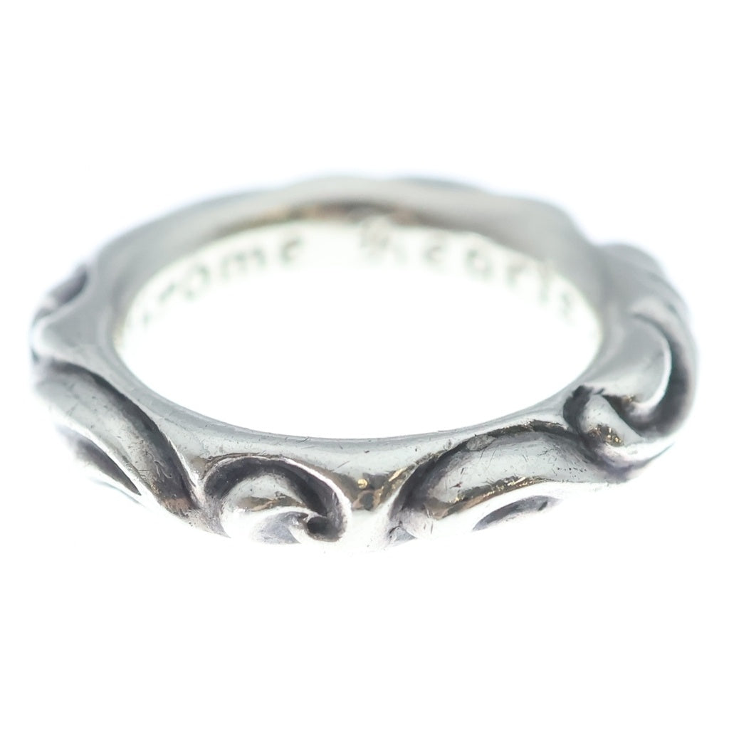 CHROME HEARTS(クロムハーツ) SCRL BAND スクロールバンド リング シルバー BCA351 レディース