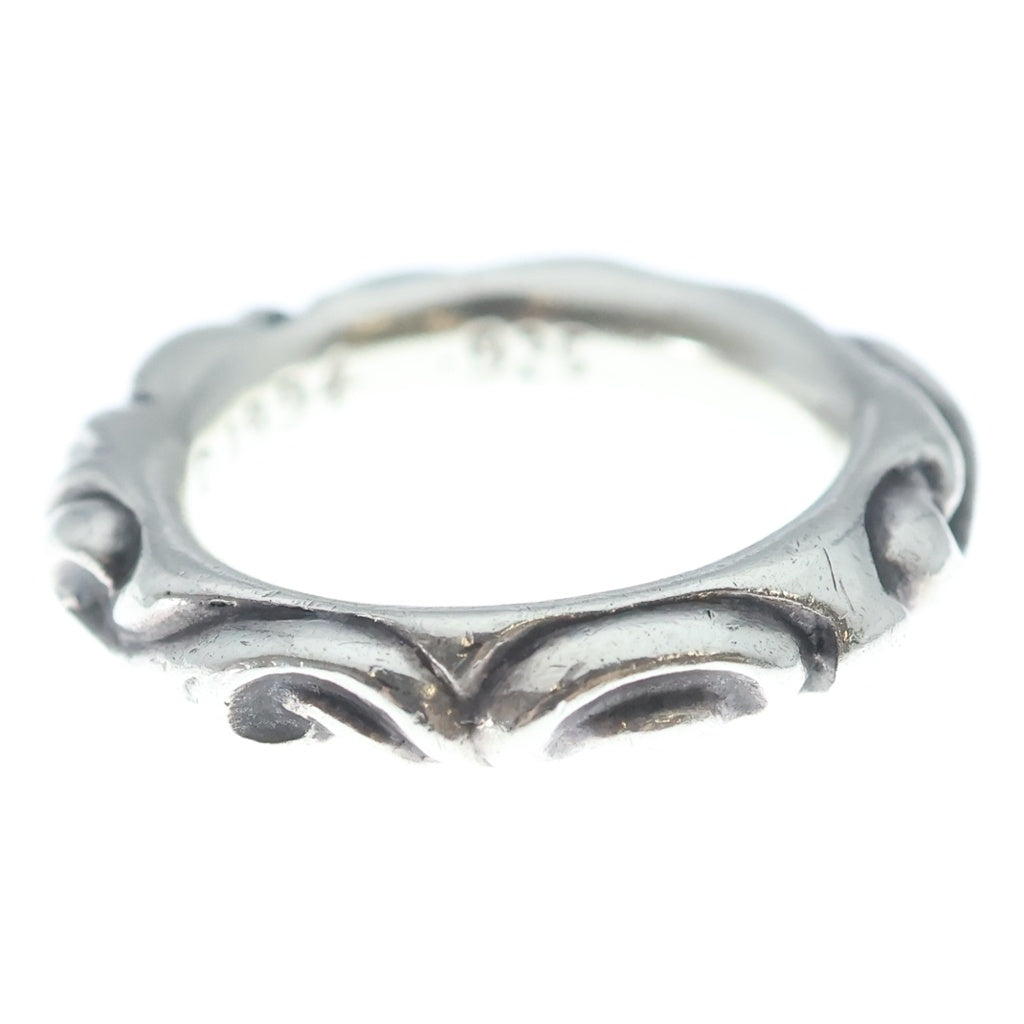 CHROME HEARTS(クロムハーツ) SCRL BAND スクロールバンド リング シルバー BCA351 レディース