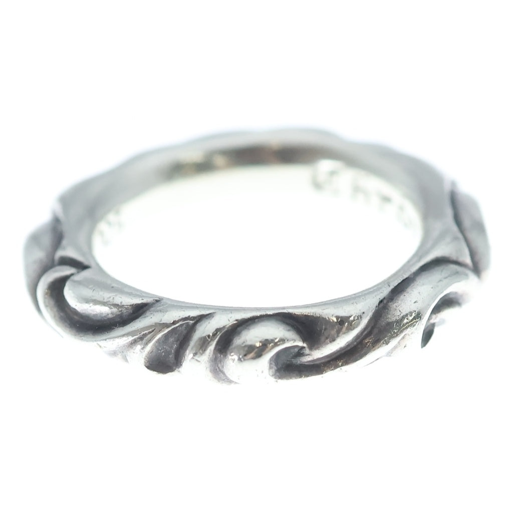 CHROME HEARTS(クロムハーツ) SCRL BAND スクロールバンド リング シルバー BCA351 レディース