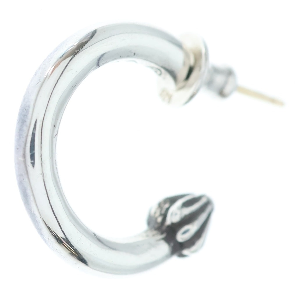 CHROME HEARTS(クロムハーツ) HOOP PLAIN プレーン フープピアス シルバー BCA101 レディース