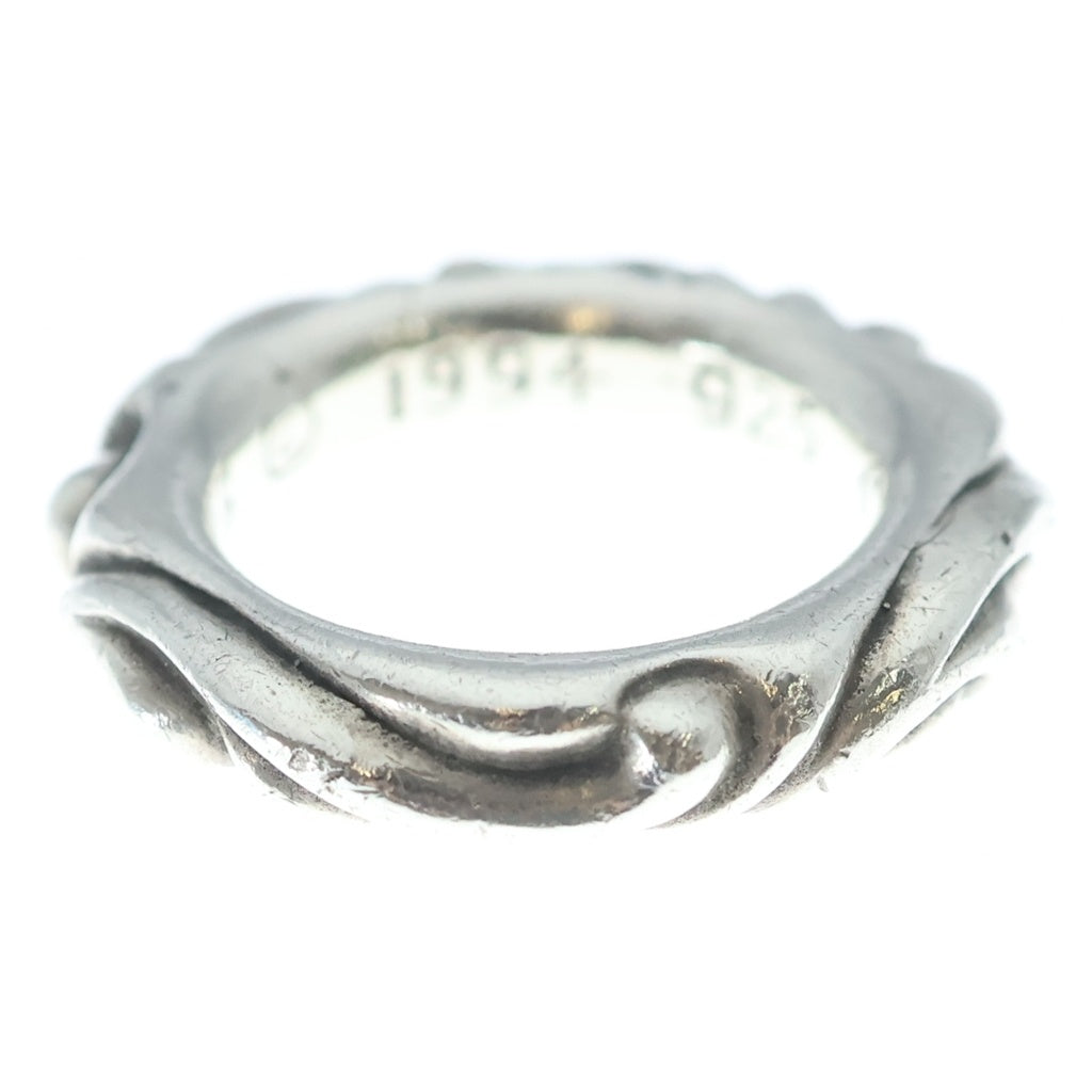 CHROME HEARTS(クロムハーツ) SCRL BAND スクロールバンド リング シルバー BCA351 レディース