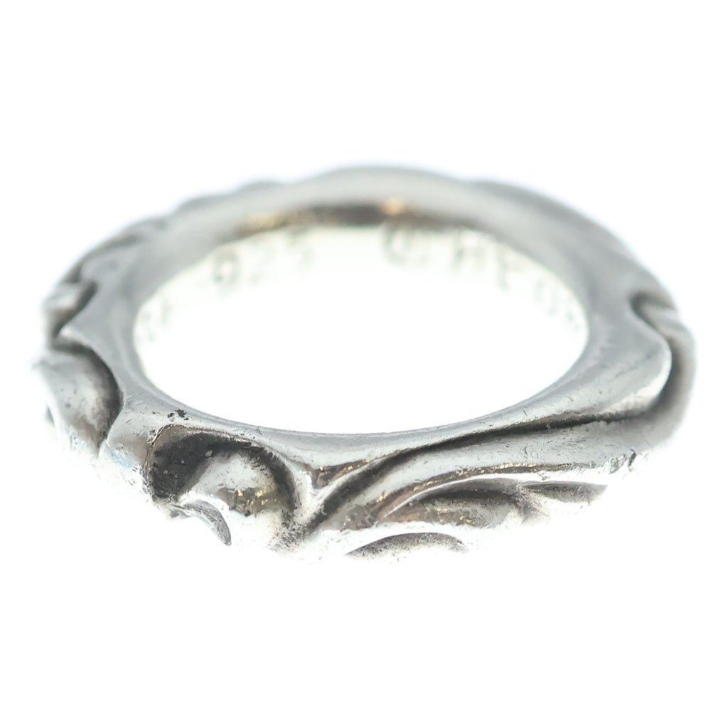 CHROME HEARTS(クロムハーツ) SCRL BAND スクロールバンド リング シルバー BCA351 レディース