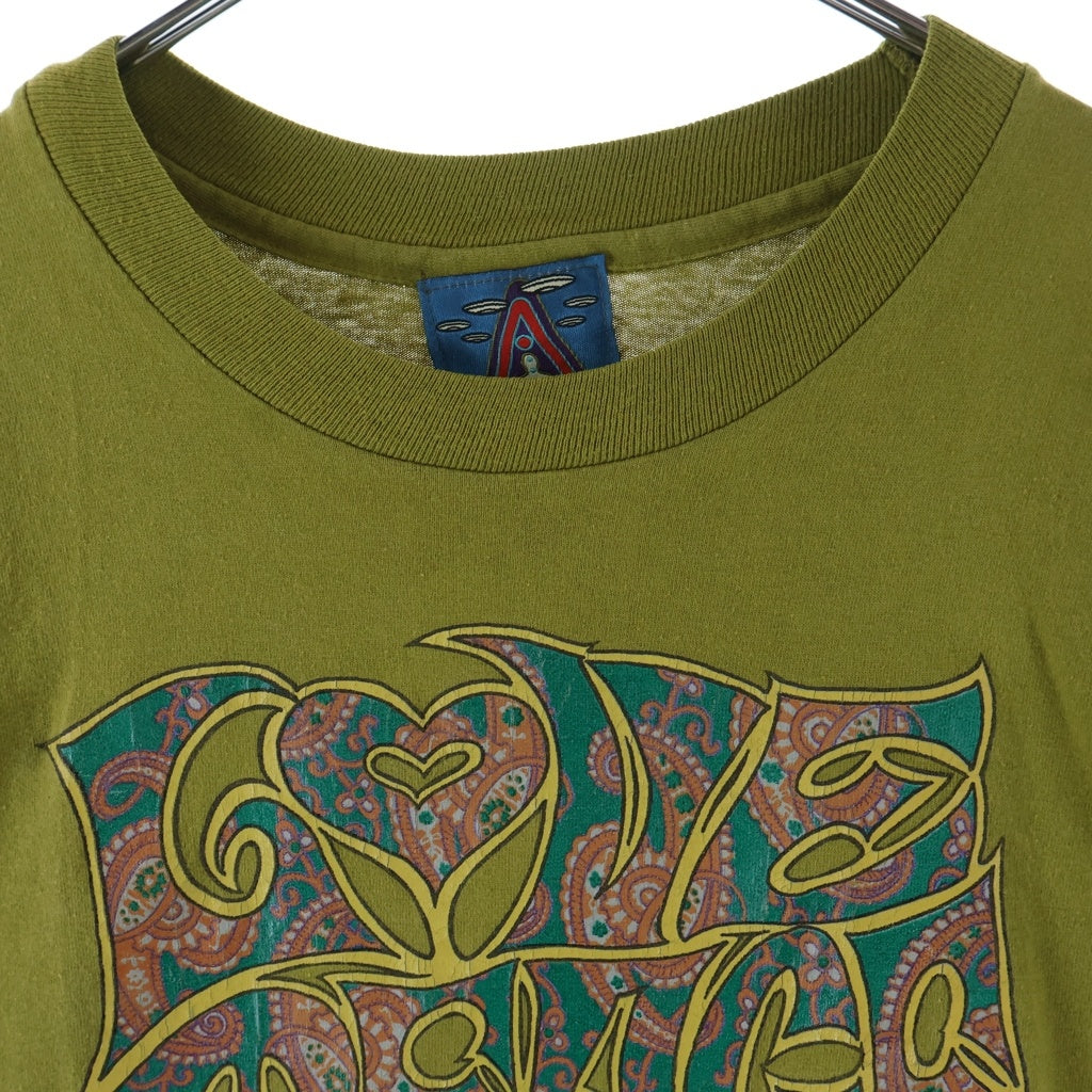 VINTAGE(ヴィンテージ) 90s CYNICISM アナーキック 長袖Tシャツ カットソー グリーン