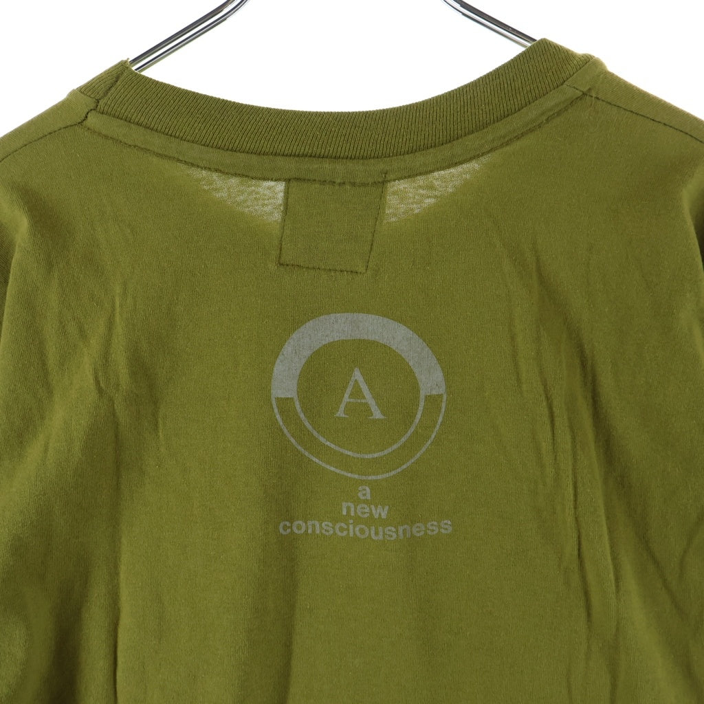 VINTAGE(ヴィンテージ) 90s CYNICISM アナーキック 長袖Tシャツ カットソー グリーン