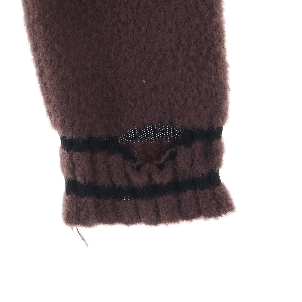 CHOPOVA LOWENA(チョポヴァロウェナ) Tammie Jo Zip Up Hooded チョポヴァ ロウェナ ジップアップ ニット フーディー パーカー バーガンディ レディース