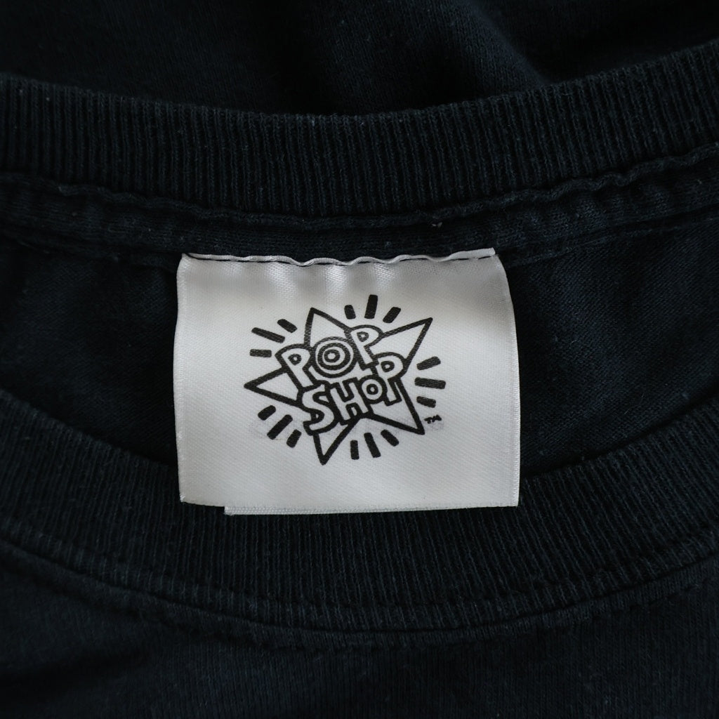 VINTAGE(ヴィンテージ) 90S POP SHOP キースへリング 半袖Tシャツ ブラック