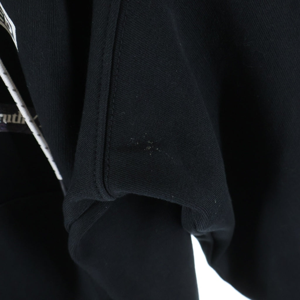 99%is(ナインティナインパーセントイズ) Reflective Patch hoodie リフレクティブ プルオーバーパーカー フーディー ブラック