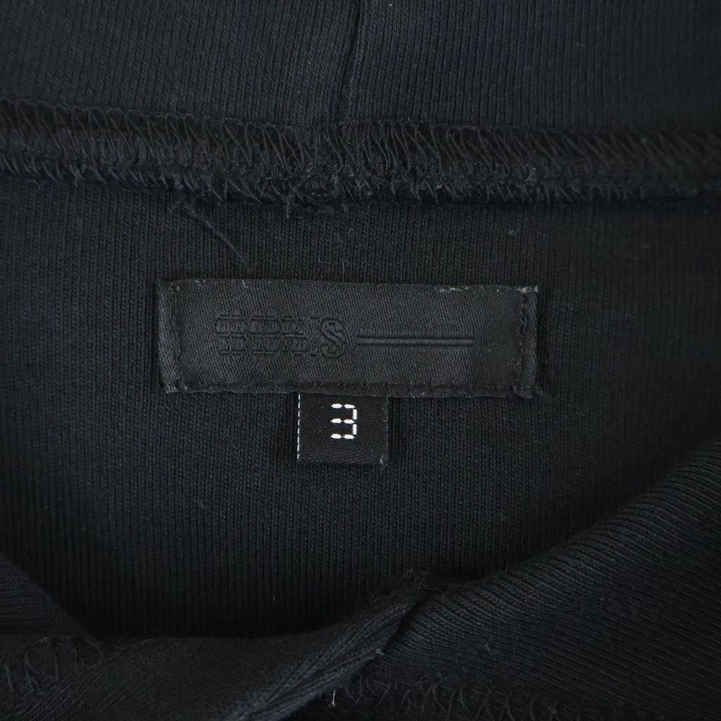99%is(ナインティナインパーセントイズ) Reflective Patch hoodie リフレクティブ プルオーバーパーカー フーディー ブラック