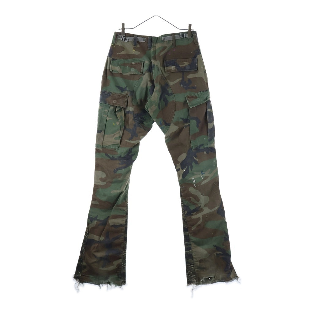 GALLERY DEPT.(ギャラリーデプト) Cargo Pants カモフレア カーペンター カーゴ パンツ ペンキ加工 迷彩柄 マルチカラー