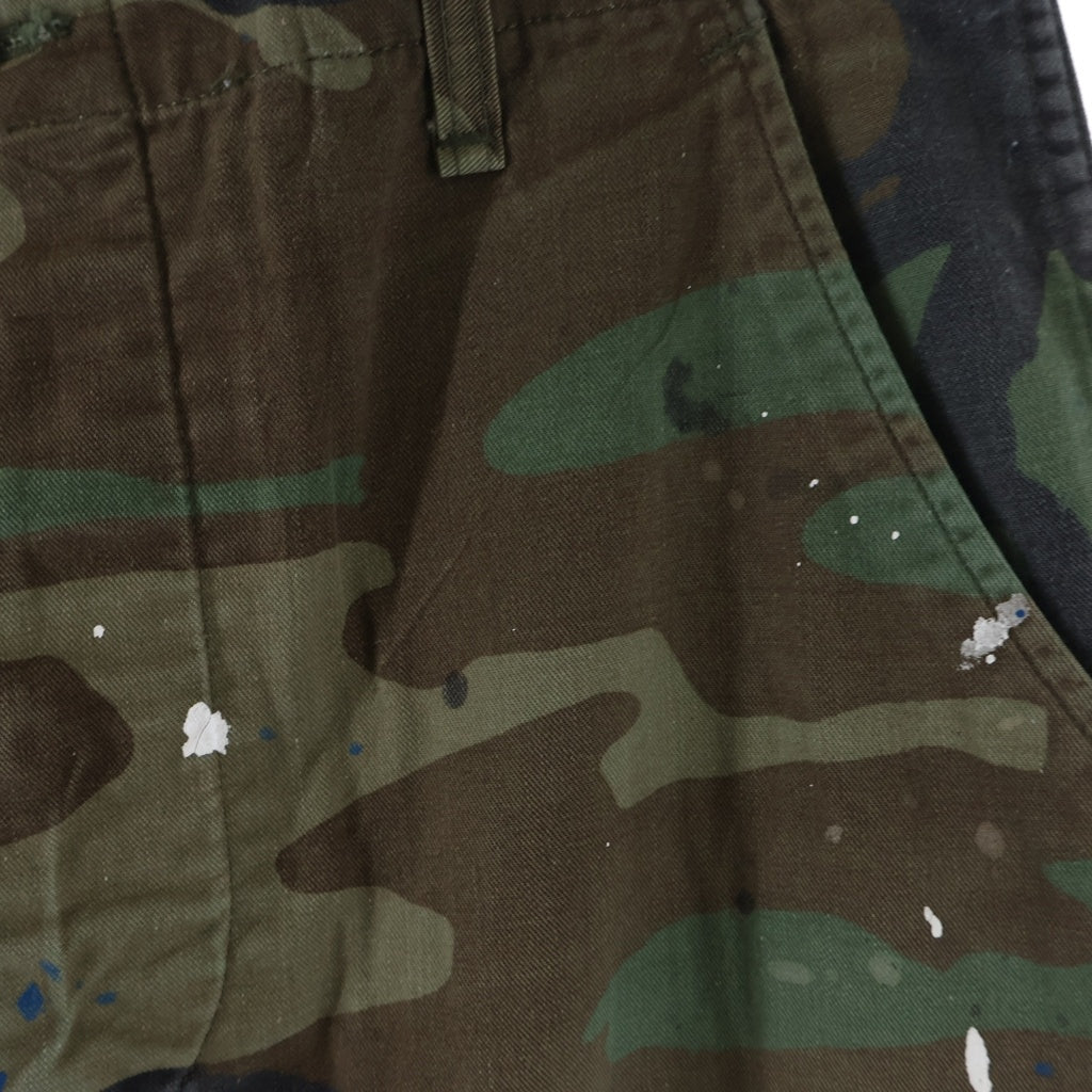 GALLERY DEPT.(ギャラリーデプト) Cargo Pants カモフレア カーペンター カーゴ パンツ ペンキ加工 迷彩柄 マルチカラー