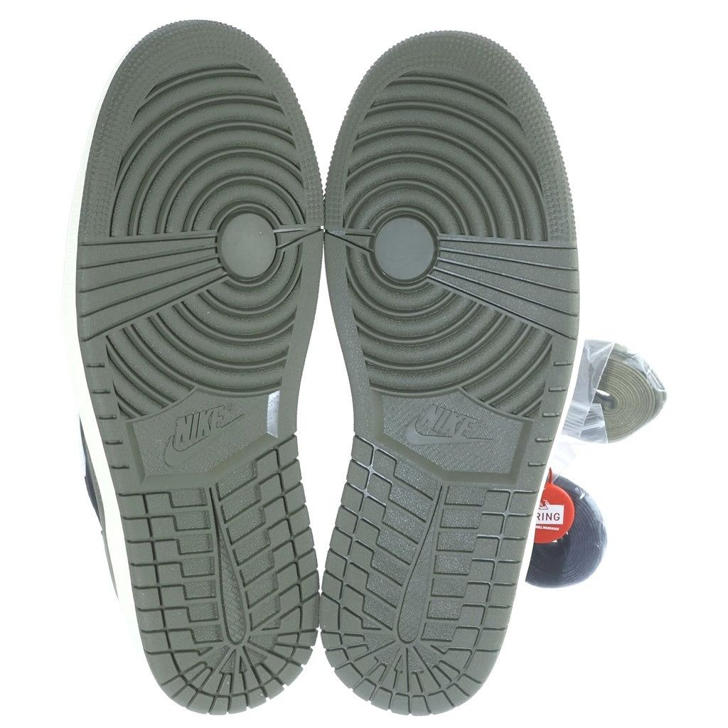 NIKE(ナイキ) Travis Scott Women's Air Jordan 1 Low OG Medium Olive AJ1 トラヴィススコット エアジョーダン 1 ローカット スニーカー シューズ 靴 オリーブ DZ4137-106