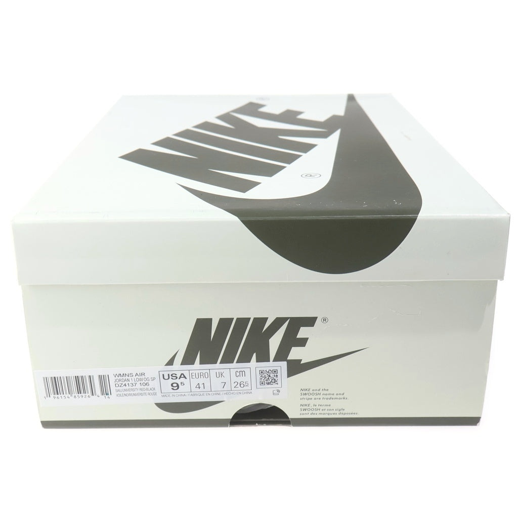 NIKE(ナイキ) Travis Scott Women's Air Jordan 1 Low OG Medium Olive AJ1 トラヴィススコット エアジョーダン 1 ローカット スニーカー シューズ 靴 オリーブ DZ4137-106