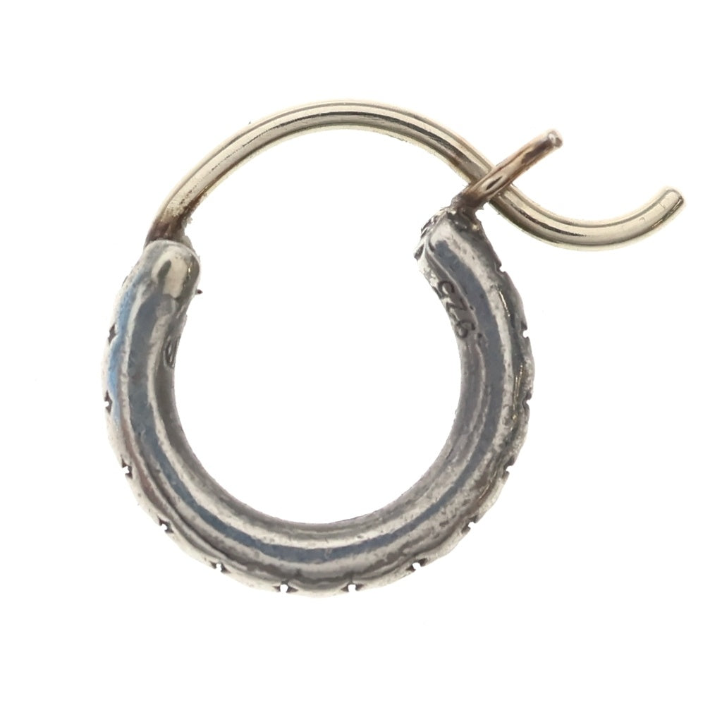 CHROME HEARTS(クロムハーツ) HOOP TFL SML フープピアス シルバー
