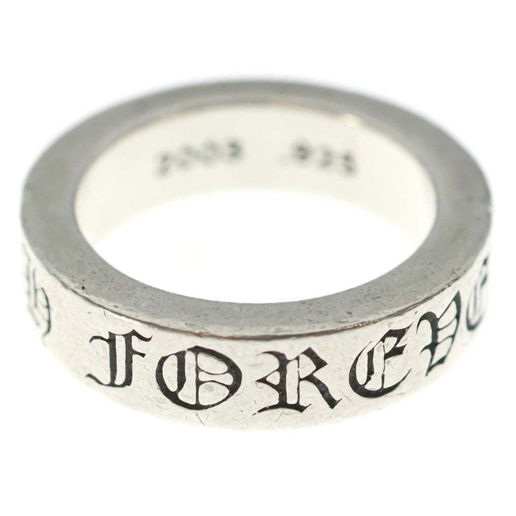 CHROME HEARTS(クロムハーツ) 6mm SPACER FOREVER 6mmスペーサーリング フォーエバーシルバーBCA337