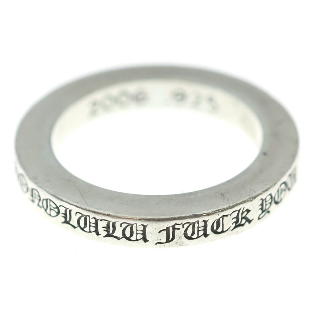 CHROME HEARTS(クロムハーツ) 3mm SPACER FUCKYOU HONOLULU ホノルル限定 3mmスペーサーファックユーリング シルバー