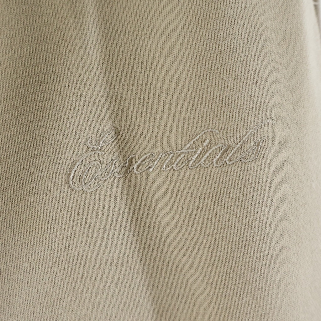 FEAR OF GOD ESSENTIALS(フィアオブゴッド エッセンシャルズ) TRACK PANTS ロゴ刺繍 トラックパンツ スウェットパンツ ベージュ