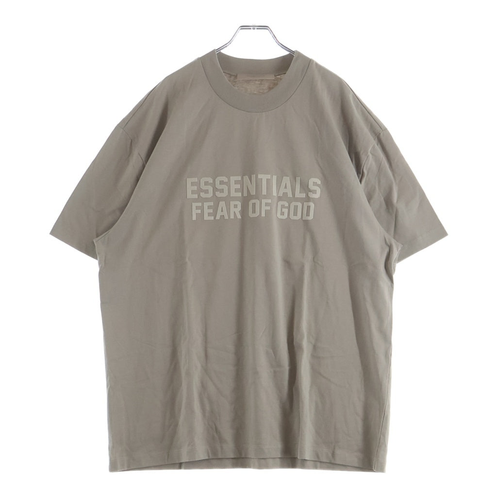 FEAR OF GOD ESSENTIALS(フィアオブゴッド エッセンシャルズ) S/S T-SHIRT フェルトロゴ 半袖Tシャツ ベージュ