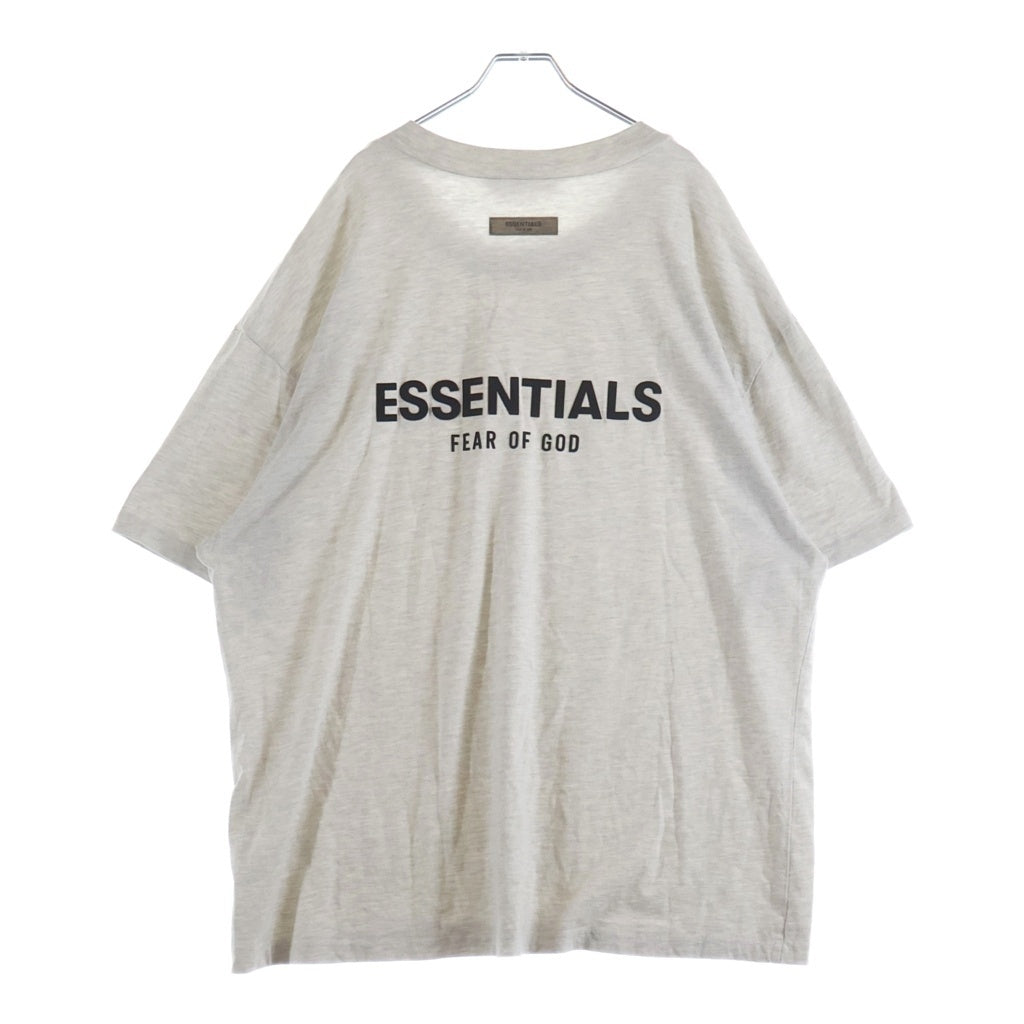 FEAR OF GOD ESSENTIALS(フィアオブゴッド エッセンシャルズ) S/S T-SHIRT フェルトロゴ 半袖Tシャツ グレージュ