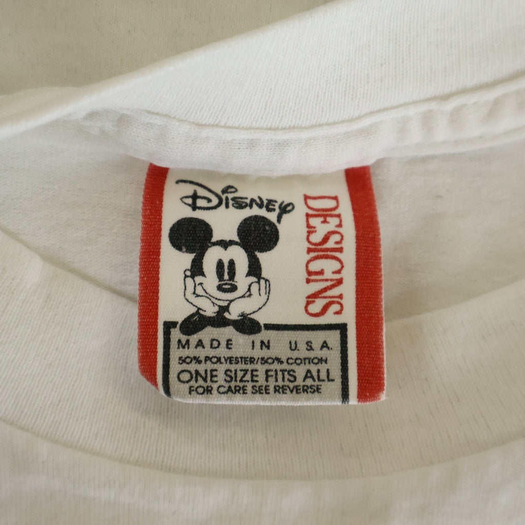 VINTAGE(ヴィンテージ) Disney Mickey Mouse T-Shirt ディズニー ミッキーマウス オーバーサイズ半袖Tシャツ ホワイト