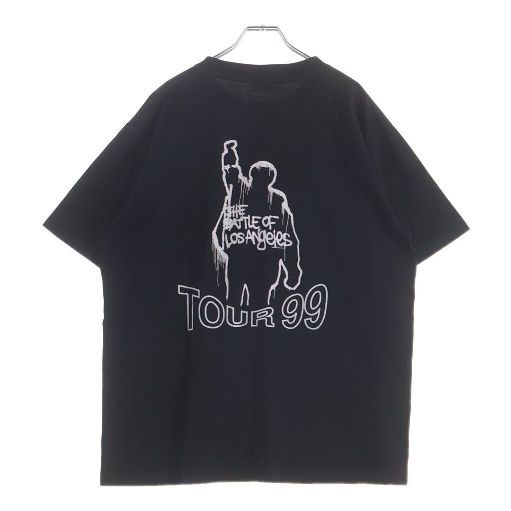 VINTAGE(ヴィンテージ) 00s RAGE AGAINST THE MACHINE レイジ・アゲインスト・ザ・マシーン ザ・バトル・オブ・ロサンゼルス・ツアー クルーネック半袖バントTシャツ カットソー