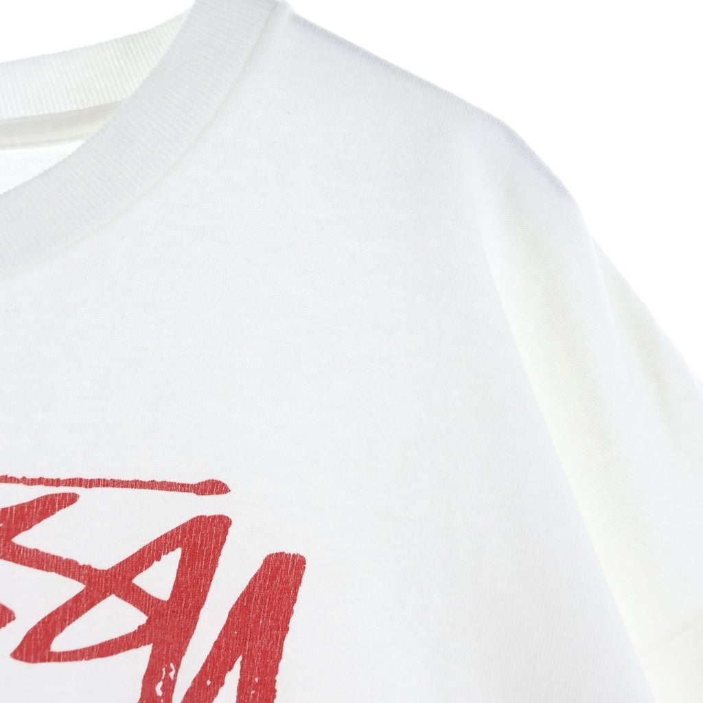 STUSSY(ステューシー) 00s OLD Stand Firm Print Tee オールド ロゴプリント 半袖Tシャツ カットソー ホワイト