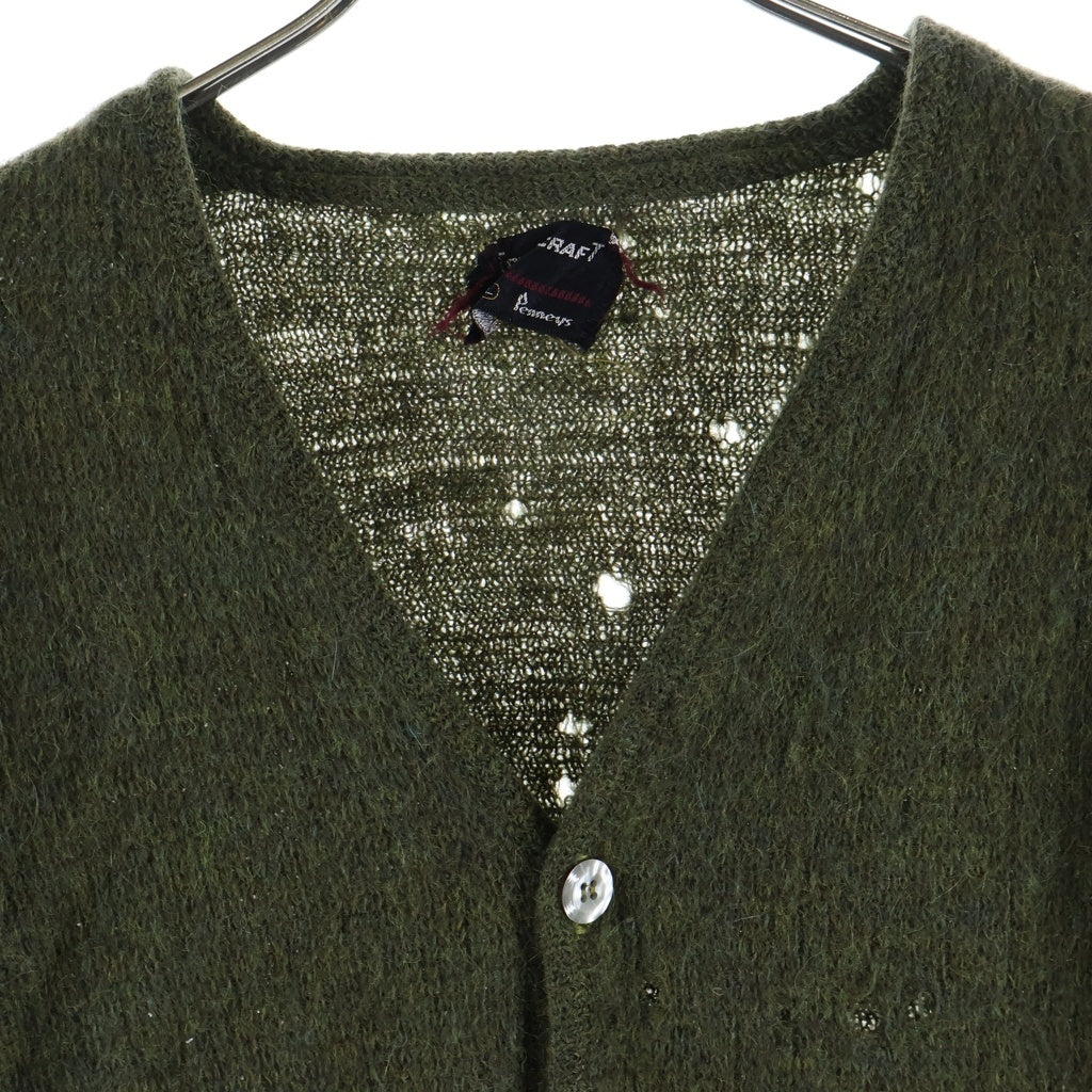 VINTAGE(ヴィンテージ) 60'S TOWNCRAFT MOHAIR CARDIGAN モヘヤニットカーディガン グリーン