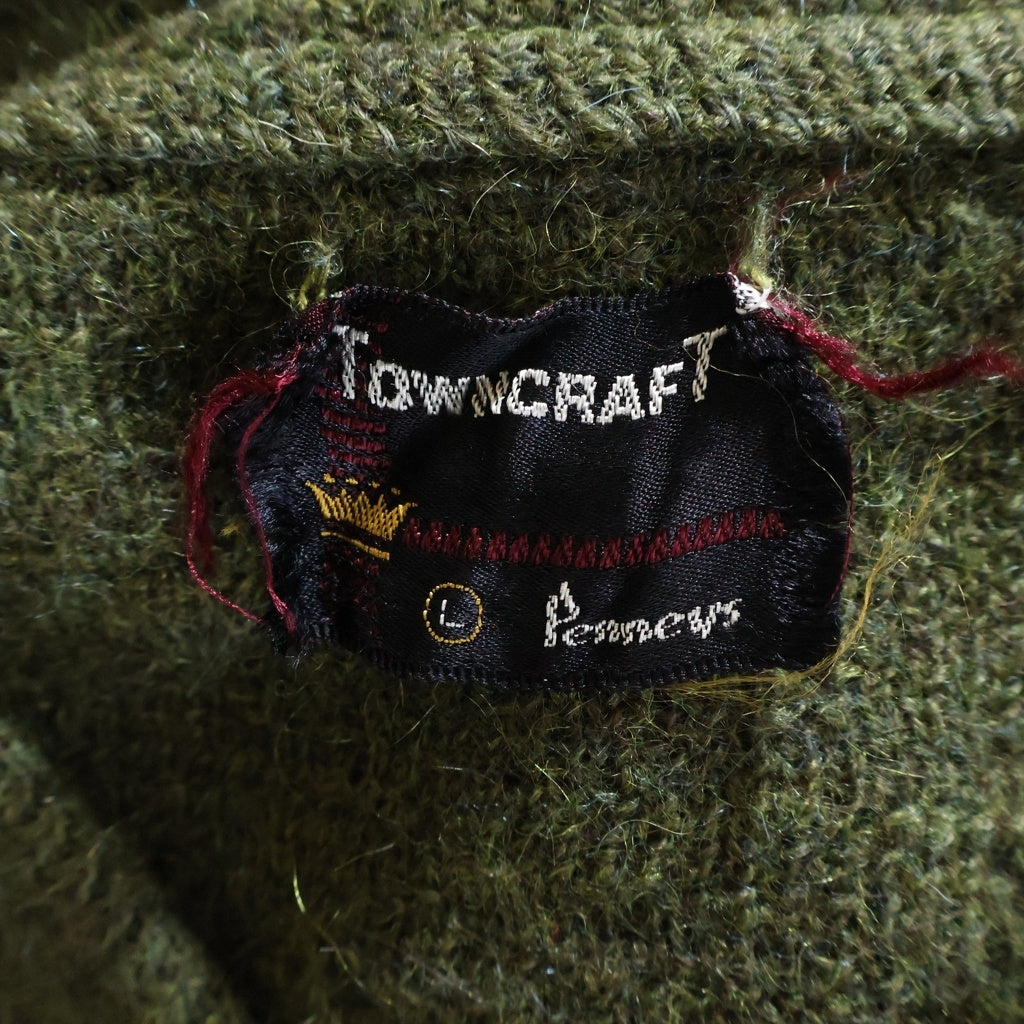 VINTAGE(ヴィンテージ) 60'S TOWNCRAFT MOHAIR CARDIGAN モヘヤニットカーディガン グリーン
