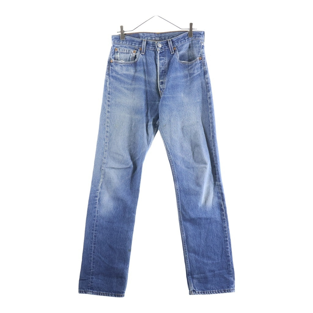 Levi's(リーバイス) 90S~00S VINTAGE 501 ボタン裏553 USA製 復刻 ヴィンテージ ボタンフライデニムパンツ ライトインディゴ 501‐0115