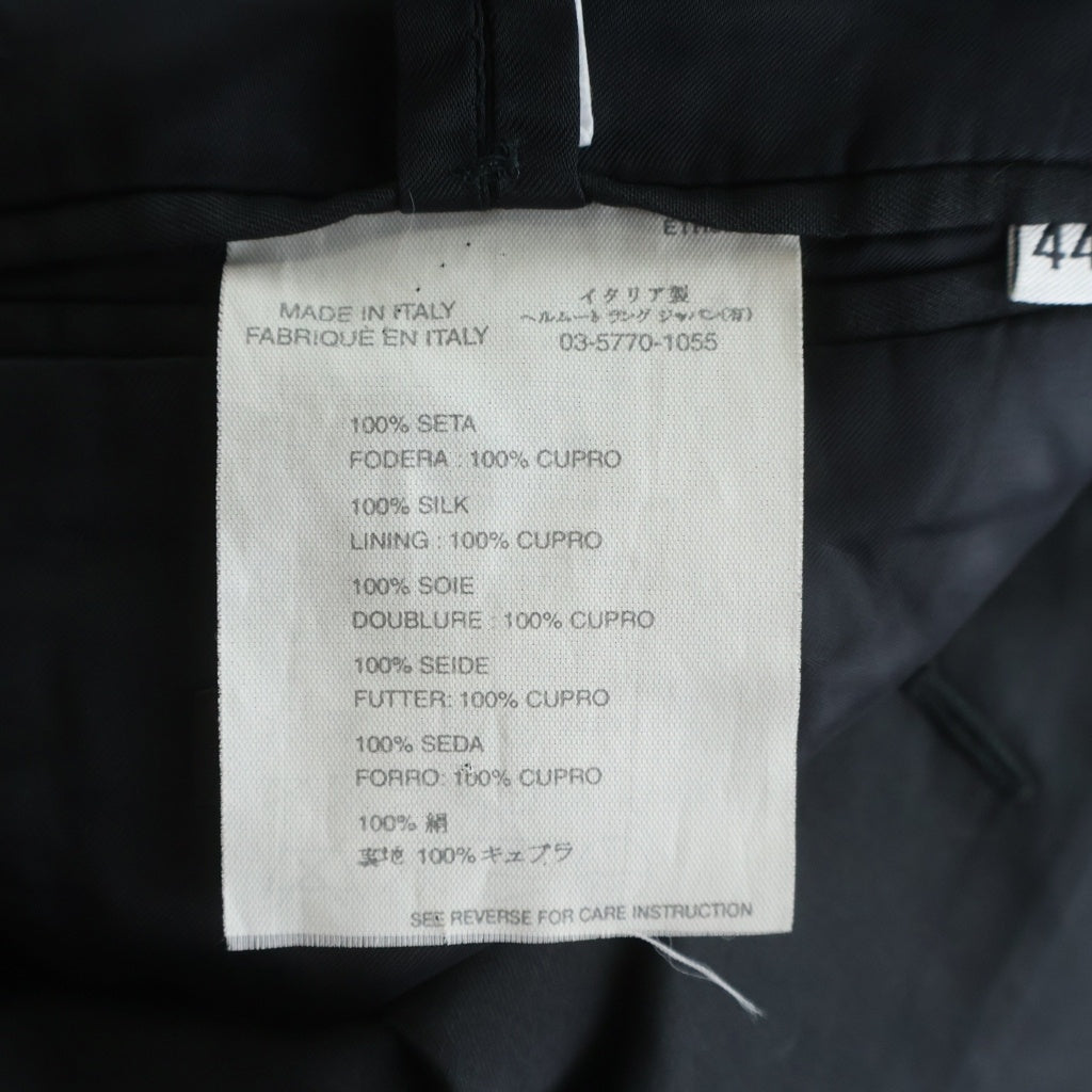 HELMUT LANG(ヘルムートラング) 90-00s Archive 本人期 Tailored Jacket テーラード ジャケット ブラック