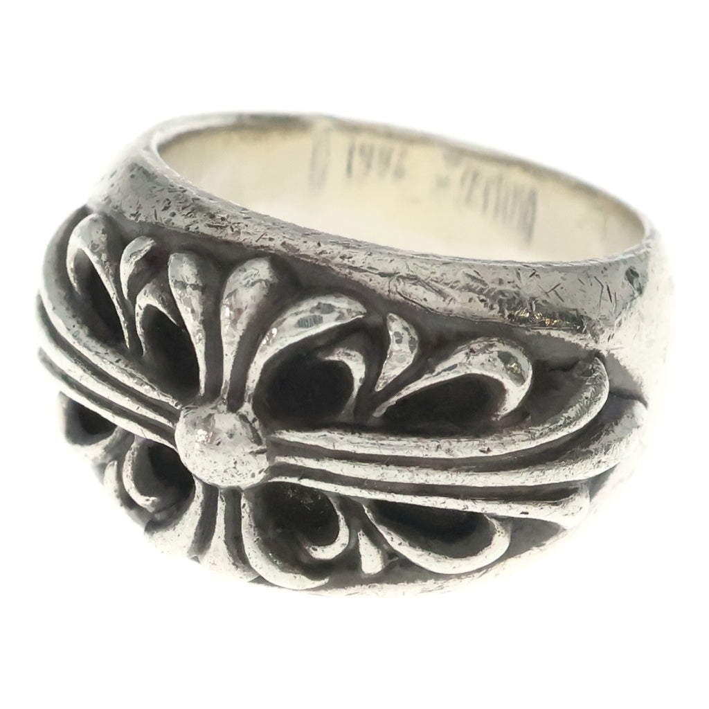 CHROME HEARTS(クロムハーツ) FLRL CRS フローラルクロス リング シルバー BCA346