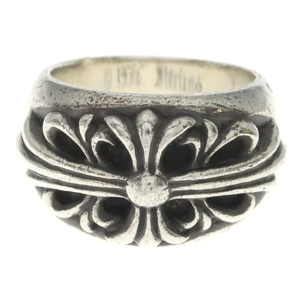 CHROME HEARTS(クロムハーツ) FLRL CRS フローラルクロス リング シルバー BCA346
