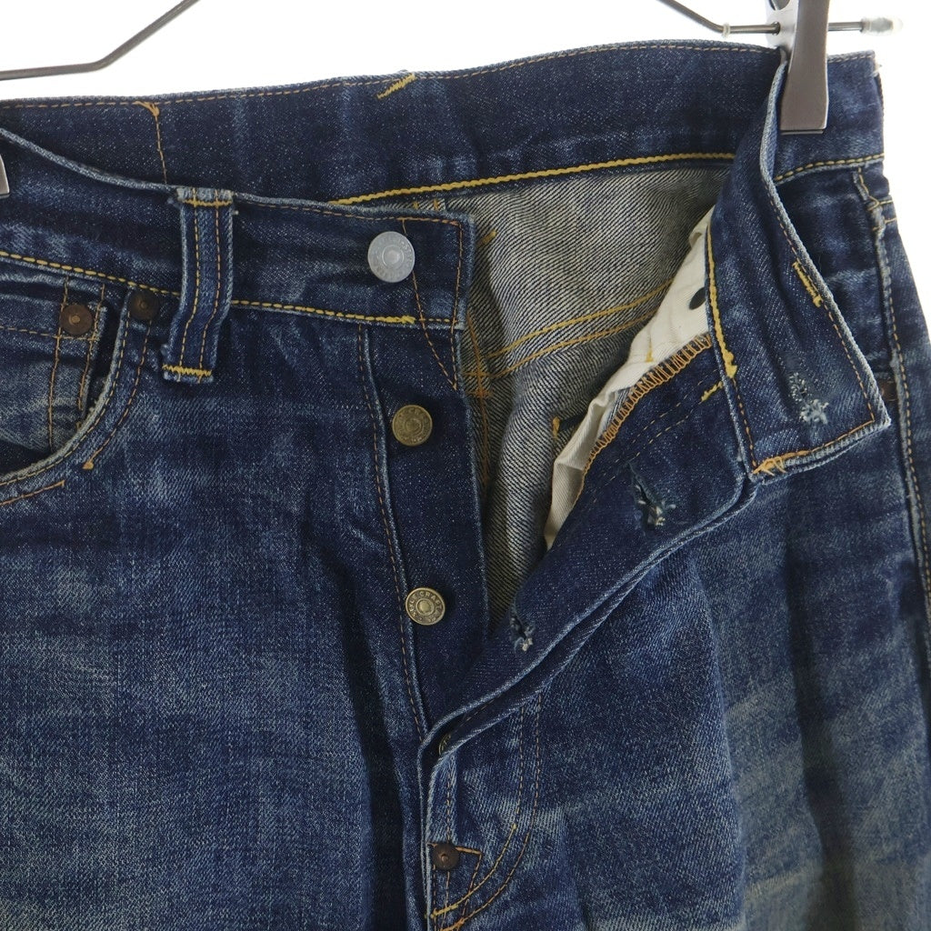 EVISU(エビス) 90s No.2 2501 Denim Pants ボタンフライ デニムパンツ インディゴ