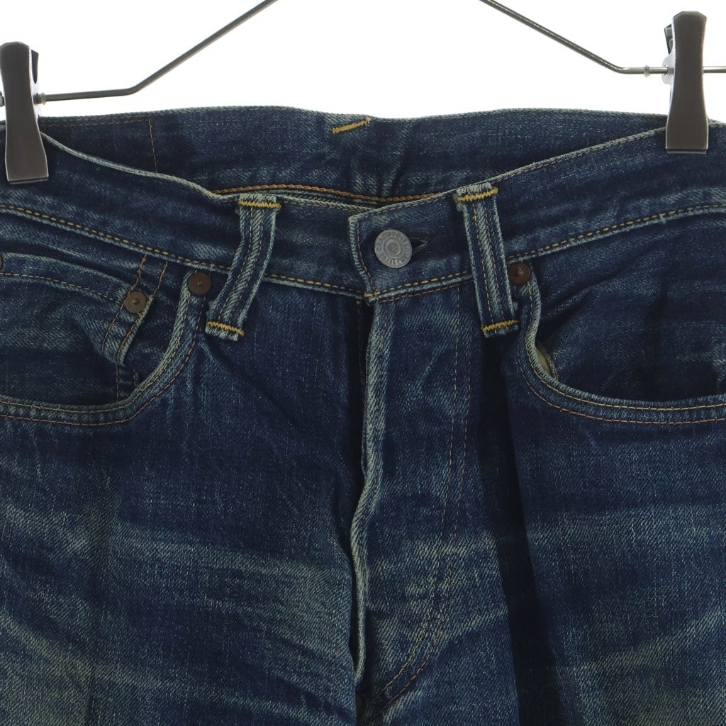 EVISU(エビス) 00s No.1 SPECIAL 2001 Denim Pants ボタンフライ ペイント デニムパンツ インディゴ