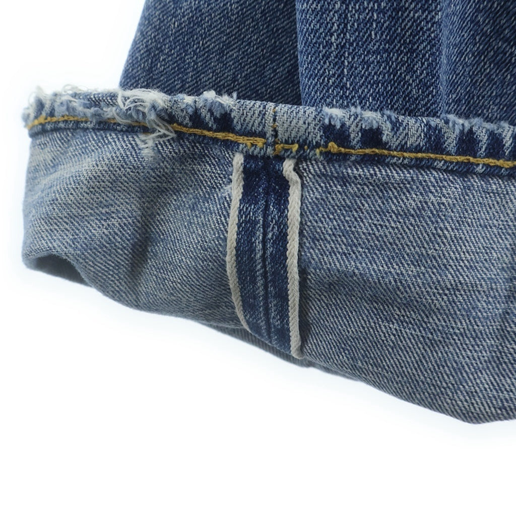 Levi's(リーバイス) 70s VINTAGE 501 BIG E後期 ヴィンテージ 両面BIG E 不均等V ボタン裏6 ボタンフライ デニムパンツ インディゴ