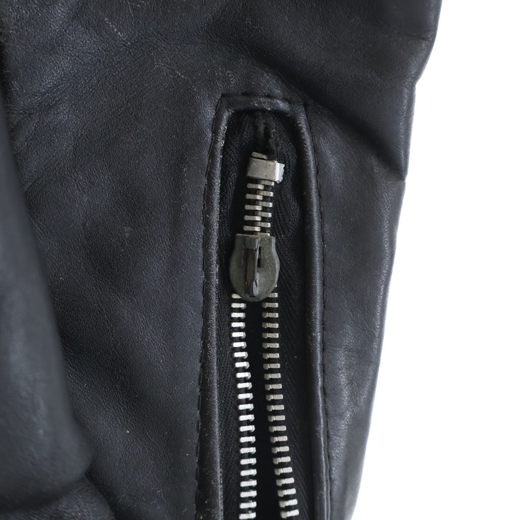 SCHOTT(ショット) 641 Single Leather Jacket ホースハイド シングルライダースジャケット ブラック