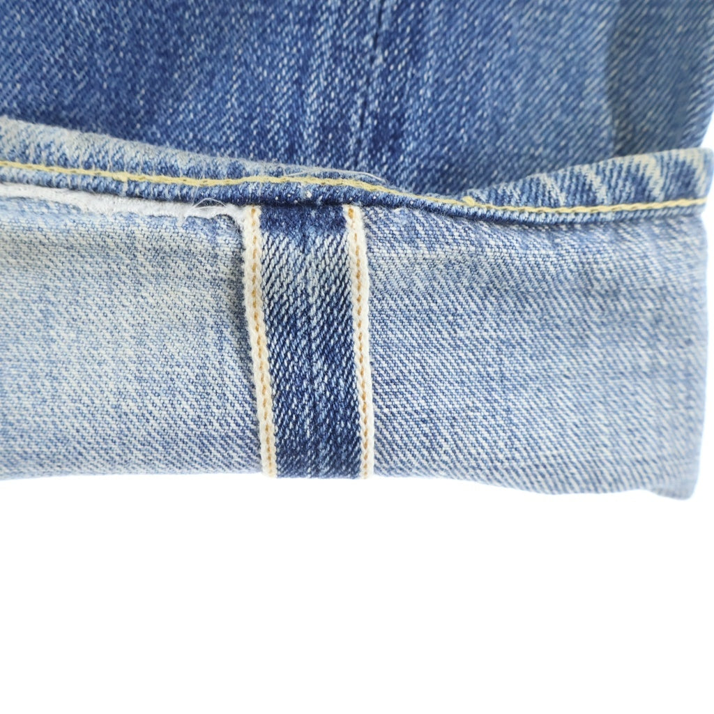 DENIME(ドゥニーム) VINTAGE 片面タグ ボタンフライ デニム ストレートパンツ インディゴ