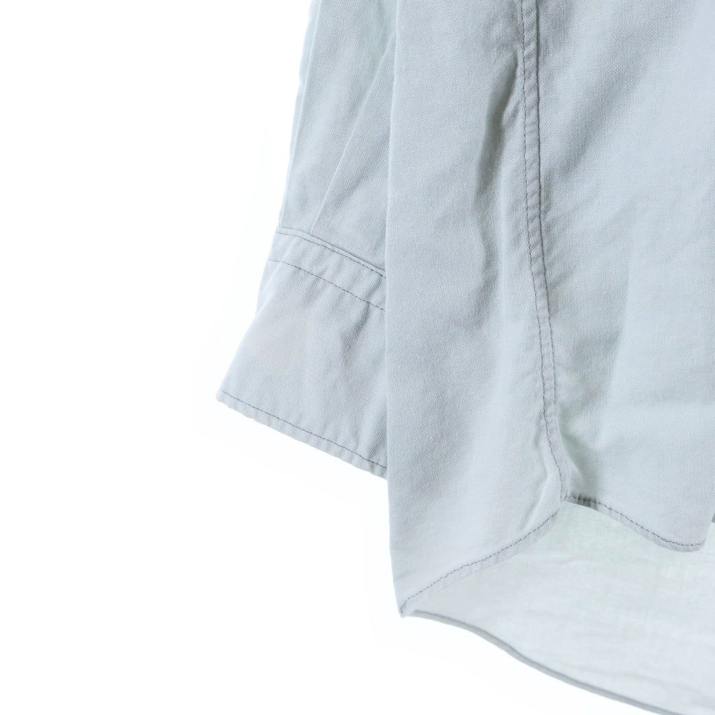 COMME des GARCONS HOMME(コムデギャルソンオム) 90s Archive 田中オム L/S Oversize Shirt オーバーサイズ長袖シャツ ライトグレー