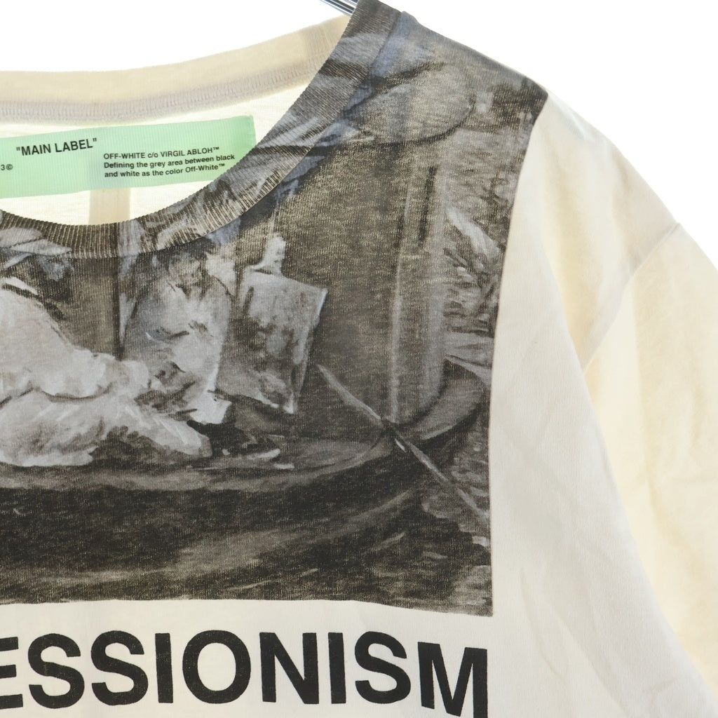 OFF-WHITE(オフホワイト) 19SS Newspaper T-Shirt 半袖Tシャツ ホワイト OMAA027R19185013