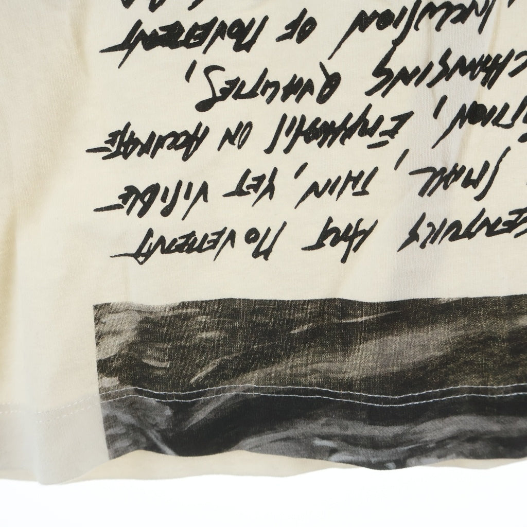 OFF-WHITE(オフホワイト) 19SS Newspaper T-Shirt 半袖Tシャツ ホワイト OMAA027R19185013