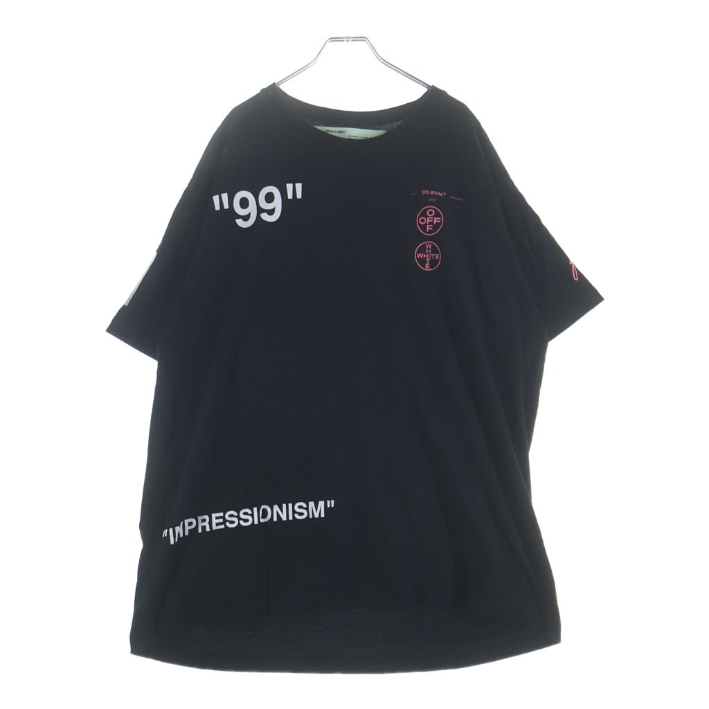 OFF-WHITE(オフホワイト) 19SS Boat S/S T-Shirt 半袖Tシャツ ブラック OMAA038R19185011