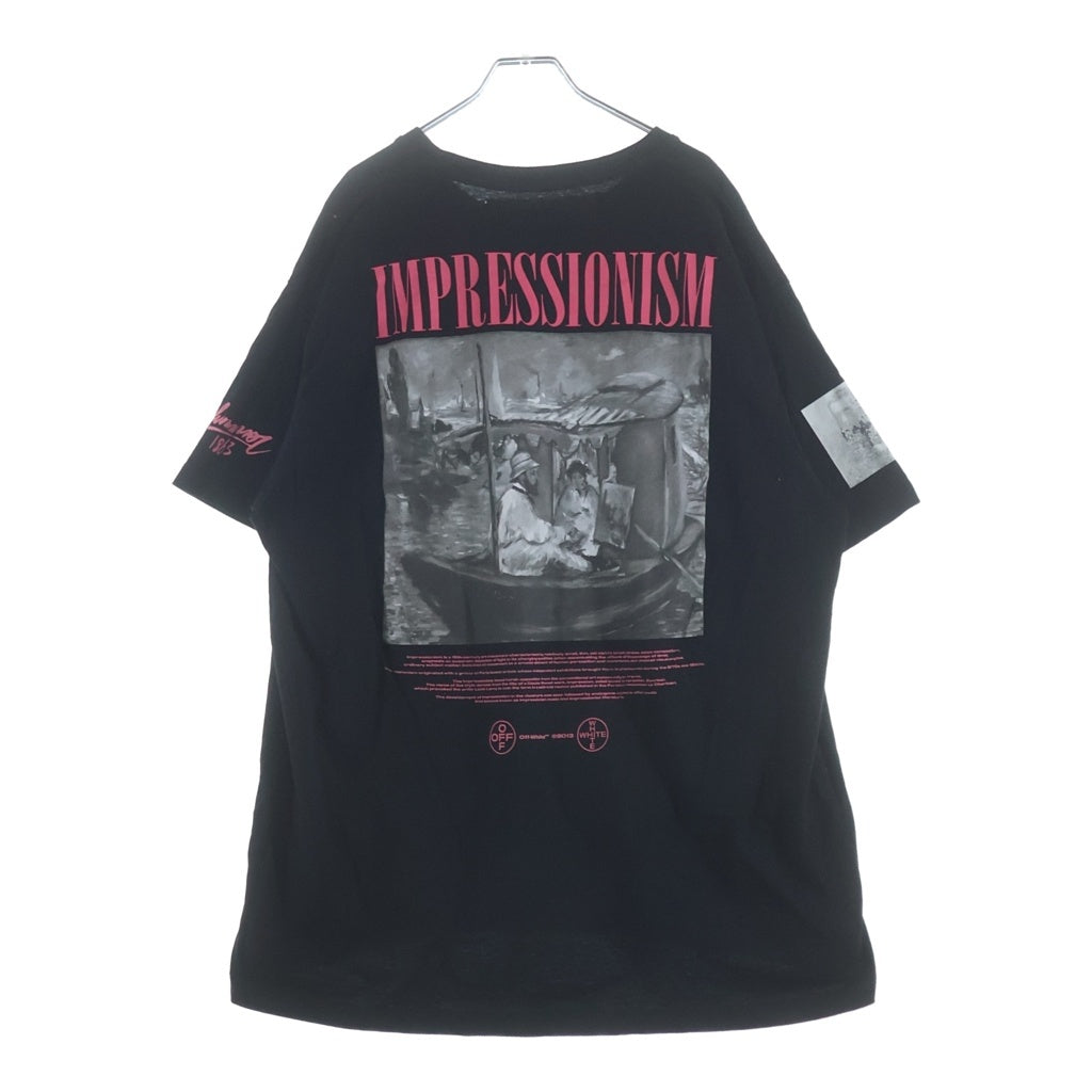OFF-WHITE(オフホワイト) 19SS Boat S/S T-Shirt 半袖Tシャツ ブラック OMAA038R19185011