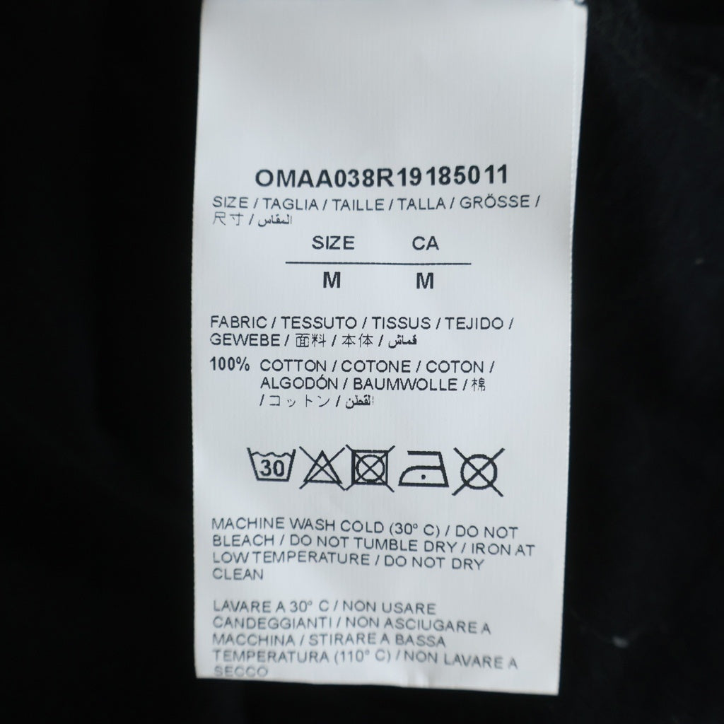 OFF-WHITE(オフホワイト) 19SS Boat S/S T-Shirt 半袖Tシャツ ブラック OMAA038R19185011