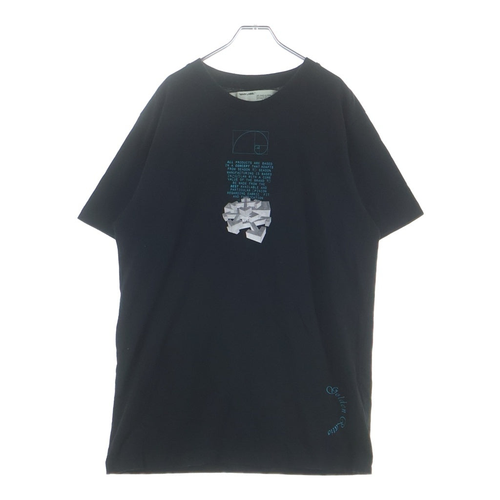 OFF-WHITE(オフホワイト) 20SS Dripping Arrows T-Shirt 半袖Tシャツ ブラック OMAA027R20185005