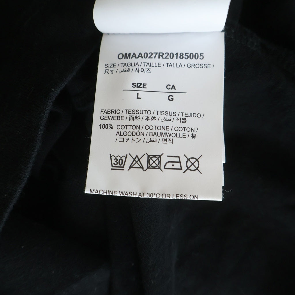 OFF-WHITE(オフホワイト) 20SS Dripping Arrows T-Shirt 半袖Tシャツ ブラック OMAA027R20185005