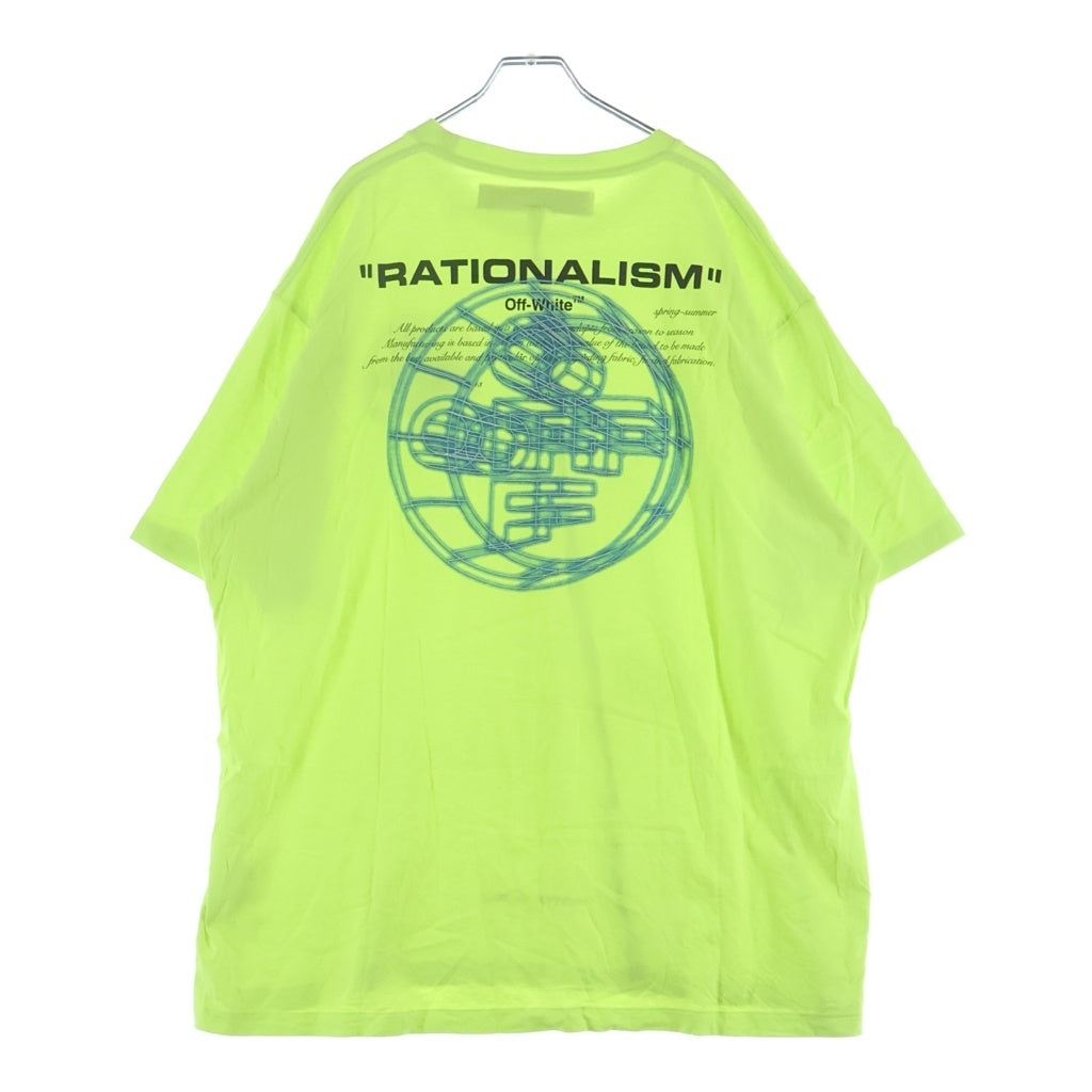 OFF-WHITE(オフホワイト) 20SS 3D Crossed Off S/S Over T-Shirt 半袖Tシャツ イエロー OMAA038R20185003