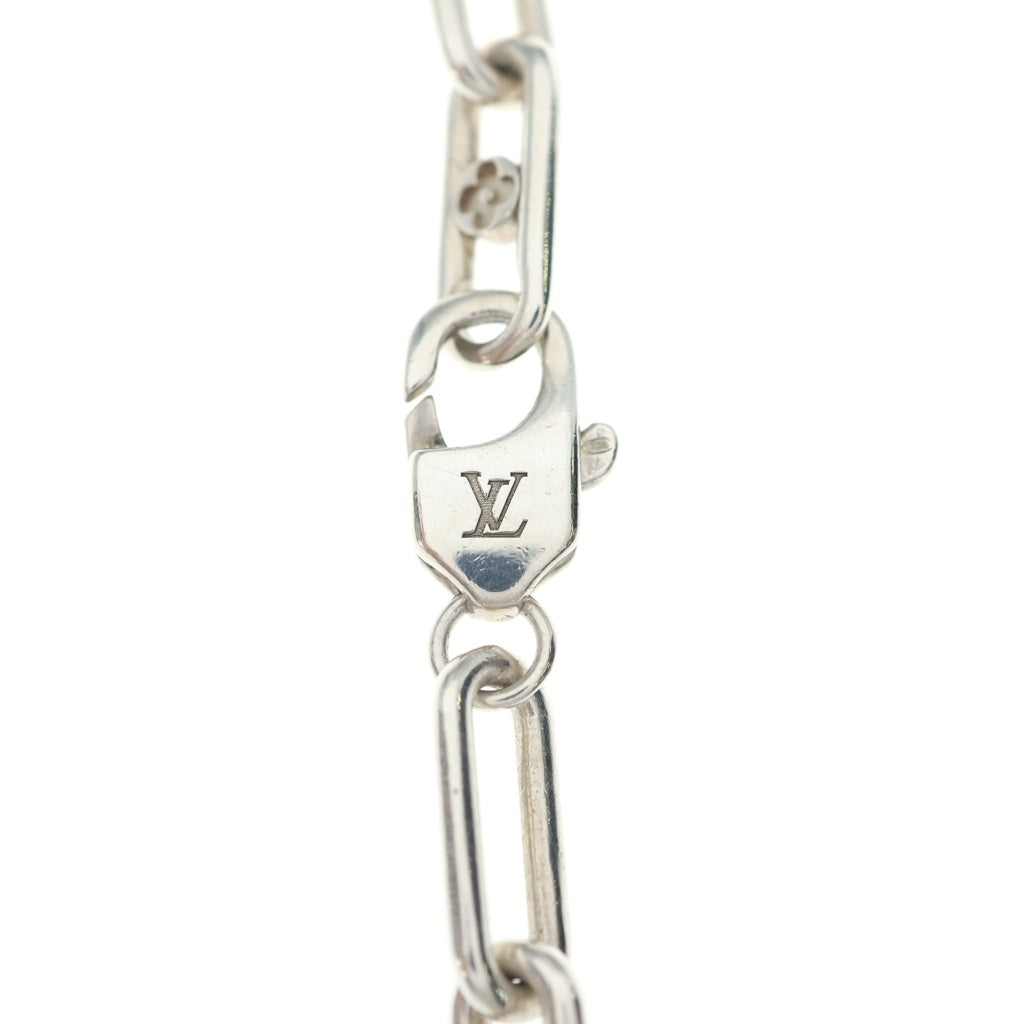 LOUIS VUITTON(ルイヴィトン) スリーク モノグラムネックレス シルバー M02488