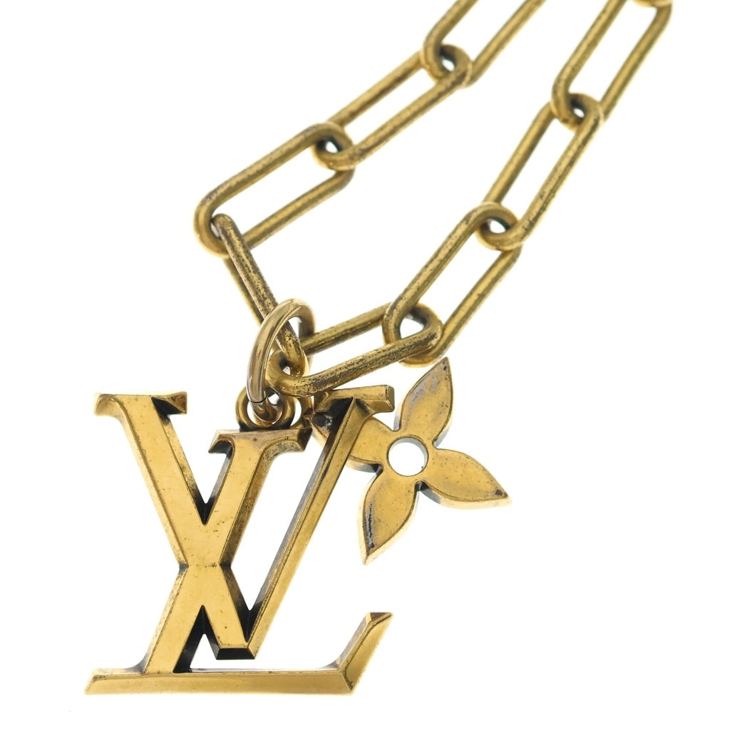 LOUIS VUITTON(ルイヴィトン) コリエ LV フラワーネックレス ゴールド MP2890 レディース
