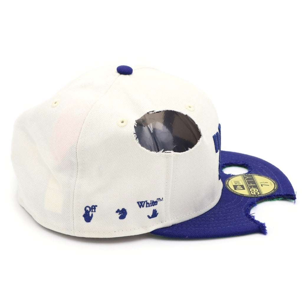 OFF-WHITE(オフホワイト) NEW ERA MLB LA DODGERS CAP ニューエラ ロサンゼルスドジャーズ キャップ 帽子 ホワイト/ブルー